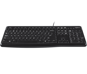 Logitech K120 Tastatur OEM Black
