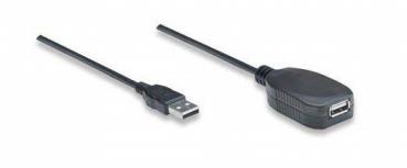 Kabel USB 2.0 Aktiv Verlängerung 5,0m