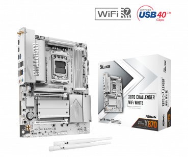 ASRock X870 Challenger WiFi White