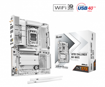 ASRock X870E Challenger WiFi White