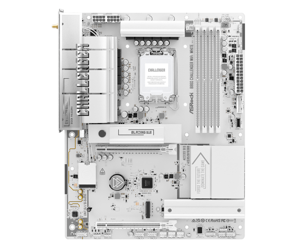 ASRock B860 Challenger WiFi White