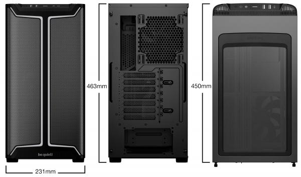 be quiet! Pure Base 501DX Black