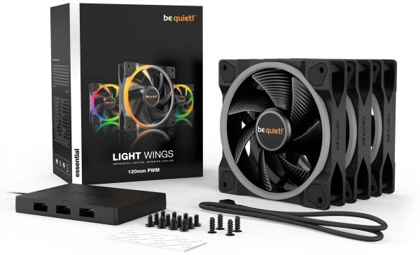 be quiet! Light Wings 120mm 3-Pack BL076
