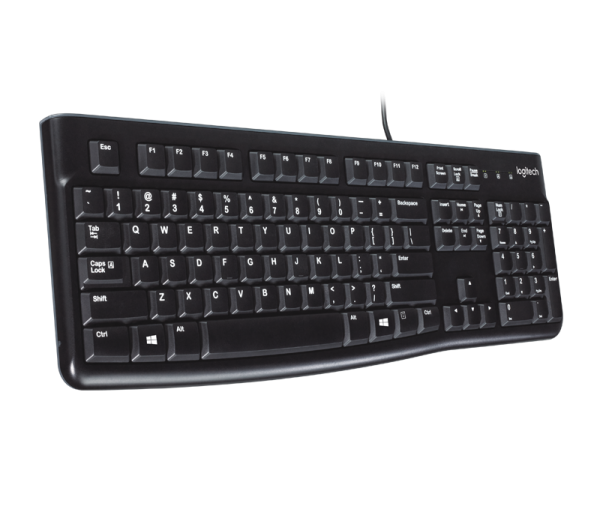 Logitech K120 Tastatur OEM Black
