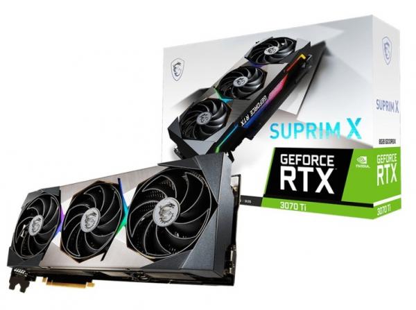 MSI GeForce RTX 3070 Ti Suprim X