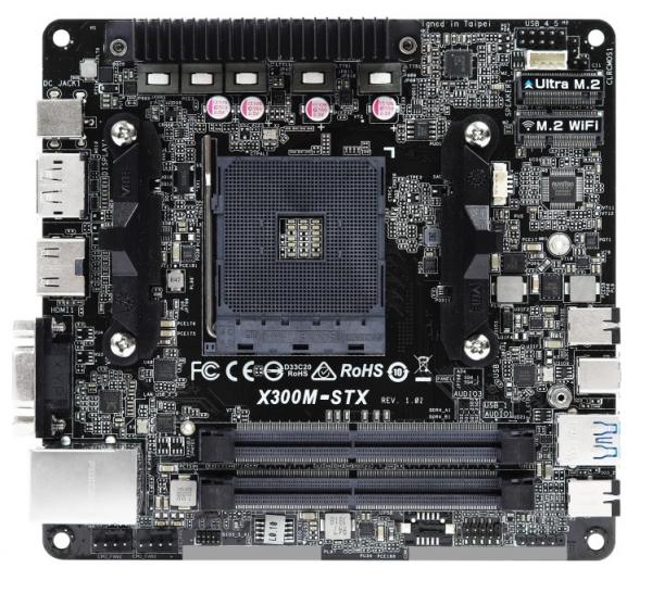 ASRock X300M-STX Platine