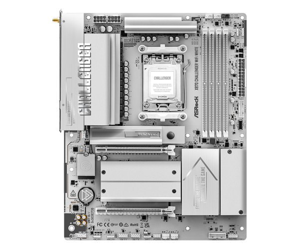 ASRock X870 Challenger WiFi White